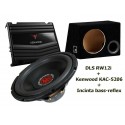 Difuzor DLS KW12 + Amplificator Kenwood KAC-5206