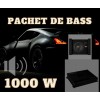 Pachet de bass de 1000W maxim